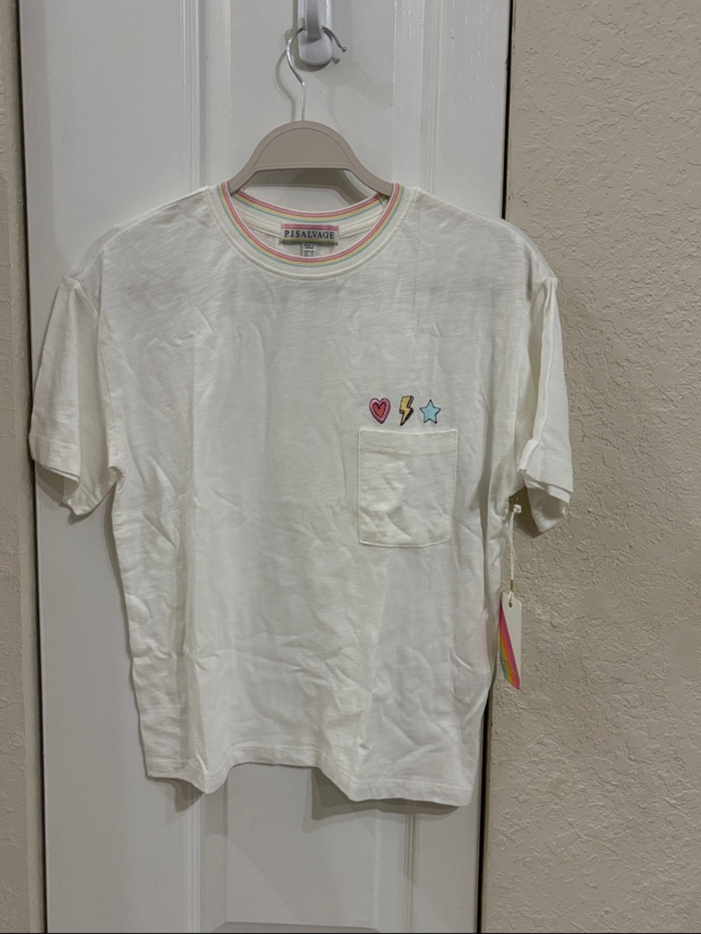 P.J. Salvage One Love Embroidered Tee - Picture 3 of 8